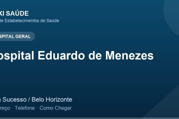 Hospital Eduardo de Menezes – Endereço, Telefone e Como Chegar adres ve telefon