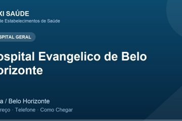 Hospital Evangelico de Belo Horizonte – Endereço, Telefone e Como Chegar adres ve telefon