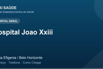 Hospital Joao Xxiii – Endereço, Telefone e Como Chegar adres ve telefon