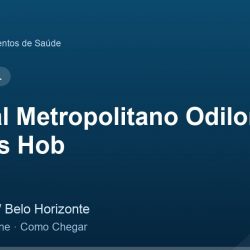 Hospital Metropolitano Odilon Behrens Hob – Endereço, Telefone e Como Chegar adres ve telefon
