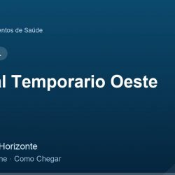 Hospital Temporario Oeste – Endereço, Telefone e Como Chegar adres ve telefon