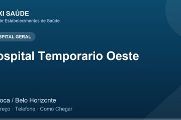 Hospital Temporario Oeste – Endereço, Telefone e Como Chegar adres ve telefon