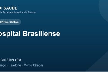 Hospital Brasiliense – Endereço, Telefone e Como Chegar adres ve telefon