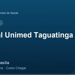 Hospital Unimed Taguatinga – Endereço, Telefone e Como Chegar adres ve telefon