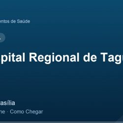 Hrt Hospital Regional de Taguatinga – Endereço, Telefone e Como Chegar adres ve telefon