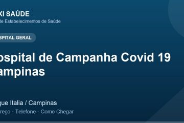 Hospital de Campanha Covid 19 Campinas – Endereço, Telefone e Como Chegar adres ve telefon