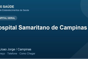 Hospital Samaritano de Campinas – Endereço, Telefone e Como Chegar adres ve telefon