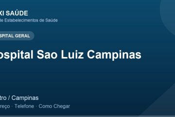Hospital Sao Luiz Campinas – Endereço, Telefone e Como Chegar adres ve telefon