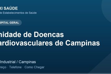 Unidade de Doencas Cardiovasculares de Campinas – Endereço, Telefone e Como Chegar adres ve telefon