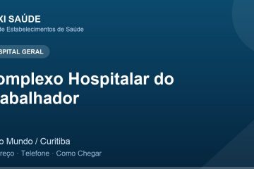 Complexo Hospitalar do Trabalhador – Endereço, Telefone e Como Chegar adres ve telefon