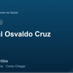 Hospital Osvaldo Cruz – Endereço, Telefone e Como Chegar adres ve telefon