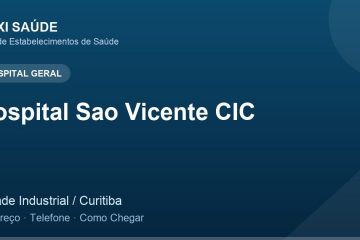 Hospital Sao Vicente CIC – Endereço, Telefone e Como Chegar adres ve telefon
