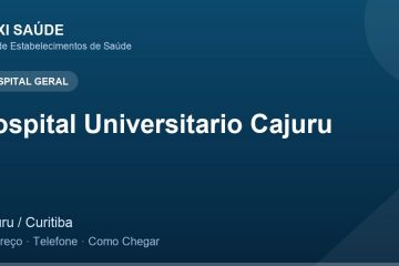 Hospital Universitario Cajuru – Endereço, Telefone e Como Chegar adres ve telefon