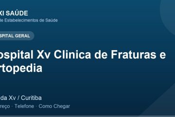 Hospital Xv Clinica de Fraturas e Ortopedia – Endereço, Telefone e Como Chegar adres ve telefon
