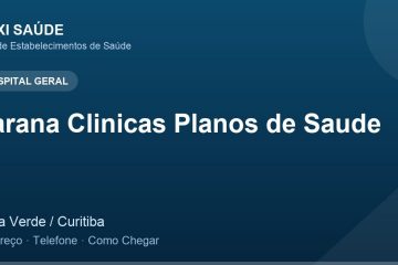 Parana Clinicas Planos de Saude – Endereço, Telefone e Como Chegar adres ve telefon