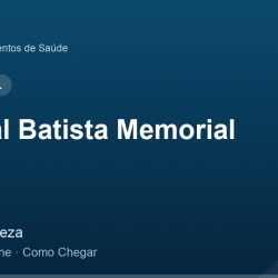Hospital Batista Memorial – Endereço, Telefone e Como Chegar adres ve telefon