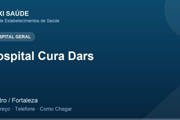 Hospital Cura Dars – Endereço, Telefone e Como Chegar adres ve telefon
