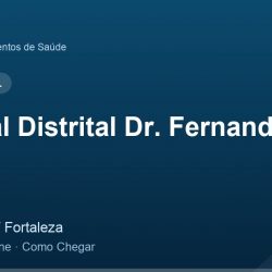 Hospital Distrital Dr. Fernandes Tavora – Endereço, Telefone e Como Chegar adres ve telefon