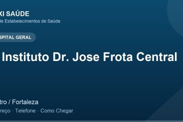 Ijf Instituto Dr. Jose Frota Central – Endereço, Telefone e Como Chegar adres ve telefon