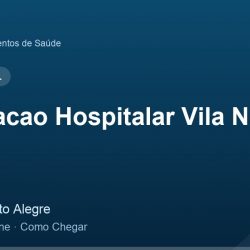 Associacao Hospitalar Vila Nova – Endereço, Telefone e Como Chegar adres ve telefon