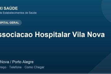 Associacao Hospitalar Vila Nova – Endereço, Telefone e Como Chegar adres ve telefon