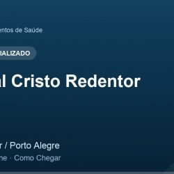 Hospital Cristo Redentor – Endereço, Telefone e Como Chegar adres ve telefon