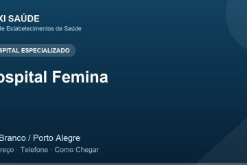 Hospital Femina – Endereço, Telefone e Como Chegar adres ve telefon