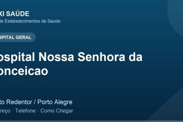 Hospital Nossa Senhora da Conceicao – Endereço, Telefone e Como Chegar adres ve telefon