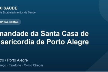 Irmandade da Santa Casa de Misericordia de Porto Alegre – Endereço, Telefone e Como Chegar adres ve telefon