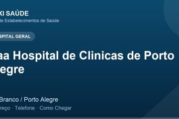 Uaa Hospital de Clinicas de Porto Alegre – Endereço, Telefone e Como Chegar adres ve telefon