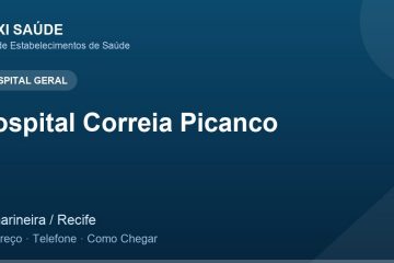 Hospital Correia Picanco – Endereço, Telefone e Como Chegar adres ve telefon