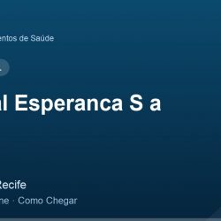 Hospital Esperanca S a – Endereço, Telefone e Como Chegar adres ve telefon