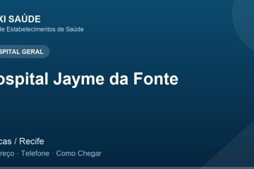 Hospital Jayme da Fonte – Endereço, Telefone e Como Chegar adres ve telefon