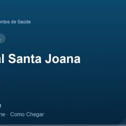 Hospital Santa Joana – Endereço, Telefone e Como Chegar adres ve telefon
