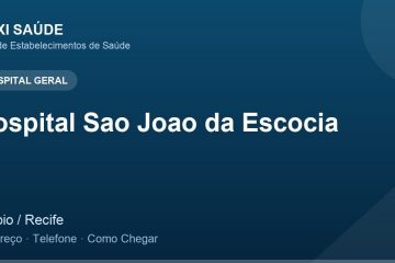 Hospital Sao Joao da Escocia – Endereço, Telefone e Como Chegar adres ve telefon