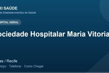 Sociedade Hospitalar Maria Vitoria – Endereço, Telefone e Como Chegar adres ve telefon