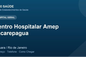 Centro Hospitalar Amep Jacarepagua – Endereço, Telefone e Como Chegar adres ve telefon