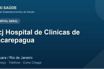 Hcj Hospital de Clinicas de Jacarepagua – Endereço, Telefone e Como Chegar adres ve telefon