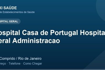Hospital Casa de Portugal Hospital Geral Administracao – Endereço, Telefone e Como Chegar adres ve telefon