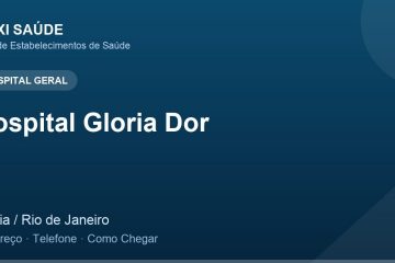 Hospital Gloria Dor – Endereço, Telefone e Como Chegar adres ve telefon