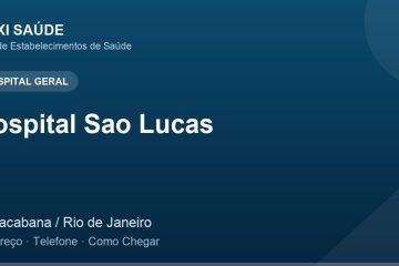 Hospital Sao Lucas – Endereço, Telefone e Como Chegar adres ve telefon