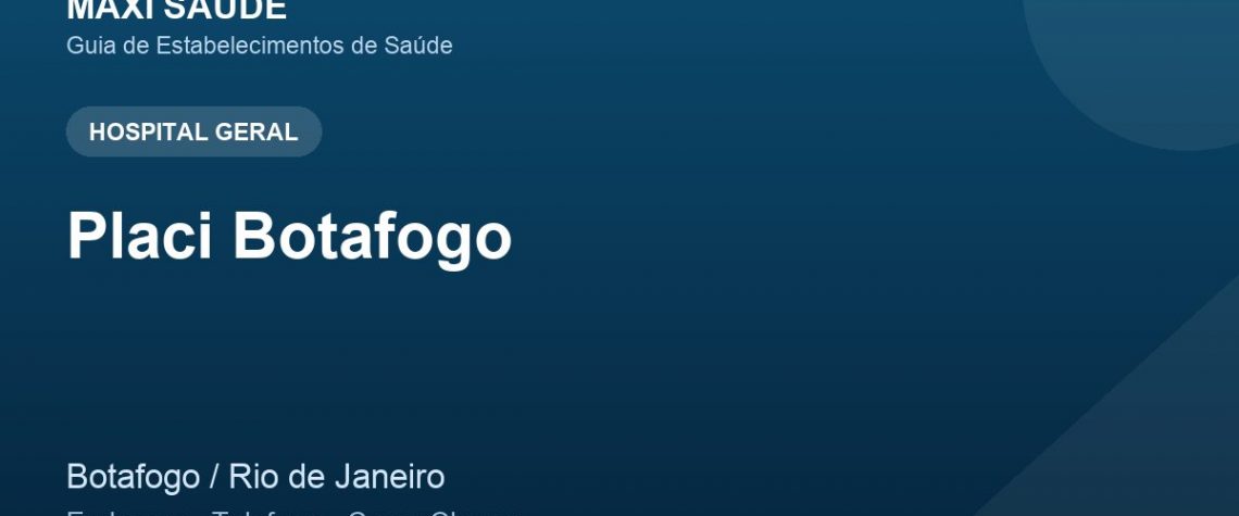 Placi Botafogo – Endereço, Telefone e Como Chegar adres ve telefon