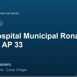 SMS Hospital Municipal Ronaldo Gazolla AP 33 – Endereço, Telefone e Como Chegar adres ve telefon