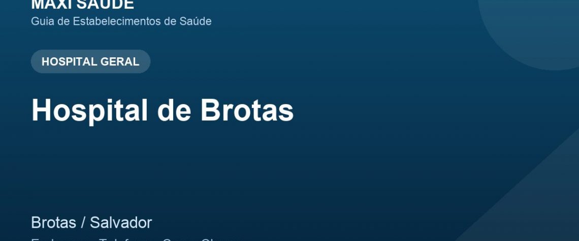 Hospital de Brotas – Endereço, Telefone e Como Chegar adres ve telefon