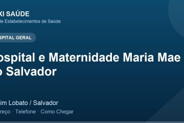 Hospital e Maternidade Maria Mae do Salvador – Endereço, Telefone e Como Chegar adres ve telefon