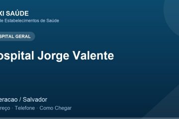 Hospital Jorge Valente – Endereço, Telefone e Como Chegar adres ve telefon