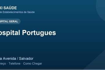 Hospital Portugues – Endereço, Telefone e Como Chegar adres ve telefon