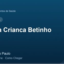 Casa da Crianca Betinho – Endereço, Telefone e Como Chegar adres ve telefon