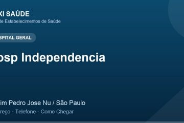 Hosp Independencia – Endereço, Telefone e Como Chegar adres ve telefon