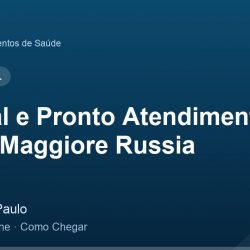 Hospital e Pronto Atendimento Sancta Maggiore Russia – Endereço, Telefone e Como Chegar adres ve telefon